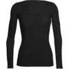 Icebreaker Women's Merino Siren Long Sleeve Sweetheart Top -Active Wear Shop 103194001 1