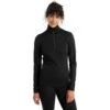 Icebreaker Women's Merino 200 Oasis Long Sleeve Half Zip Thermal Top