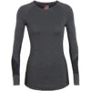 Icebreaker Women's BodyfitZone Merino 260 Zone Long Sleeve Crewe Thermal Top -Active Wear Shop 104477A01 1
