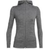 Icebreaker Women's Merino Quantum II Long Sleeve Zip Hood Jacket -Active Wear Shop 105041004 1