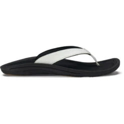 OluKai Women's Kulapa Kai Sandal -Active Wear Shop 20198 4R40 001 W KulapaKai WhtBlk