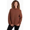 KUHL Women's Solace Sweater -Active Wear Shop 4406 solace sweater copper front 16501 ps pdp photo 1