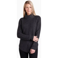 KUHL Women's Sienna Sweater -Active Wear Shop 4411 Sienna Sweater Pavement Front 1