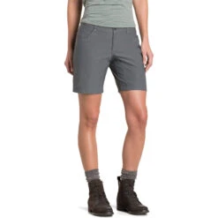 KUHL Women's Trekr Short 8" -Active Wear Shop 6263 trekr short 8 ch front