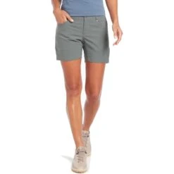 KUHL Women's Trekr Short 5.5" -Active Wear Shop 6356 Trekr Short 5 5in Pine Front 1