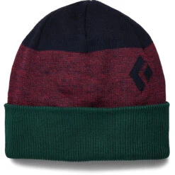 Black Diamond Levels Beanie -Active Wear Shop 723026 9415 LEVELS BEANIE Dark Crimson Indigo 01