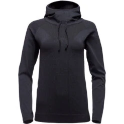 Black Diamond Women's Crux Hoody -Active Wear Shop 752120 0003 W CRUX HOODY CARBON 01