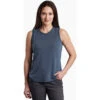 KUHL Women's Konstance Tank 1 KUHL Women's Konstance Tank -Active Wear Shop 8477 Konstance Tank Metal Blue Front 1
