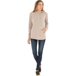 Women's Bamboo Fleece Pullover Hoody -Active Wear Shop FALL 20 STUDIO 4847