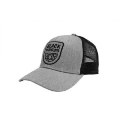 Black Diamond BD Trucker Hat -Active Wear Shop FX7L 113 BD TRUCKER HAT HEATHERED ALUMINUM 01