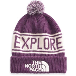 The North Face Retro TNF Pom Beanie -Active Wear Shop NF0A3FMP 20Q hero