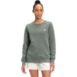 The North Face Women's Heritage Patch Crew -Active Wear Shop NF0A533R X6R hero