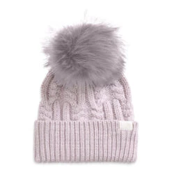 The North Face Women's Oh Mega Fur Pom Beanie -Active Wear Shop NF0A7RI8 6S1 hero