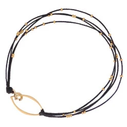 Radiance Bracelet -Active Wear Shop RadianceBraceletBlackGold 3052 G