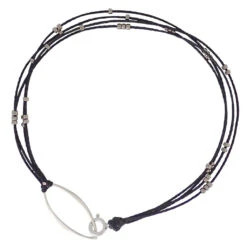 Radiance Bracelet -Active Wear Shop RadianceBraceletBlackSilver 3052 S