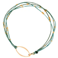 Radiance Bracelet -Active Wear Shop RadianceBraceletGreenGold 3055 G