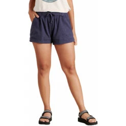 Women's Taj Hemp Short -Active Wear Shop T1312008 True Navy 1