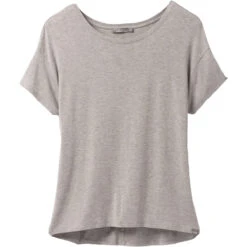 Prana Women's Foundation Slouch Top -Active Wear Shop W11202004 HEATHERGREY ALT 9