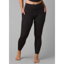 Prana Women's Becksa 7/8 Legging -Active Wear Shop W41180589 BLACKHEATHER