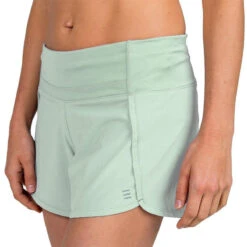 Women's Bamboo-Lined Breeze Short -Active Wear Shop W BreezeShort Seafoam 1 3