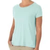 Women's Bamboo Explorer Tee 1 Women's Bamboo Explorer Tee -Active Wear Shop W ExplorerTee HeatherMint 1 1