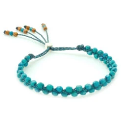 Waterweave Bracelet -Active Wear Shop Waterweave PersianBlue Side 3068