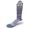 Women's Casual Infinity Stripe Crew Socks -Active Wear Shop Women s Casual Infinity Stripe Crew Socks F5403 Amethyst