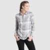 KUHL Women's Kamila Flannel -Active Wear Shop Womens Kamila Flannel 8377 Ash