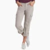 KUHL Women's Splash Roll-Up Pant -Active Wear Shop Womens Splash Roll Up Pant 6065 Light Khaki