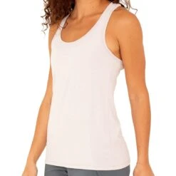 Women's Bamboo Motion Racerback Tank 18 Women's Bamboo Motion Racerback Tank -Active Wear Shop Womens RacerbackTank Rosewater 1 1