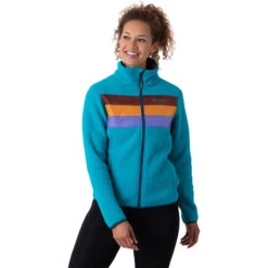 Cotopaxi Women's Teca Fleece Full-Zip Jacket -Active Wear Shop f21 w teca fleece full zip ship shape front