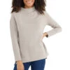 Women's Bamboo Thermal Fleece Mockneck -Active Wear Shop thermal fleece mockneck dune women top 1